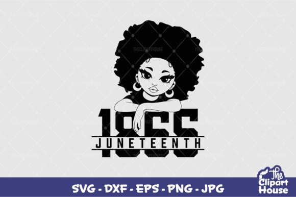 1865 Juneteenth Woman Design