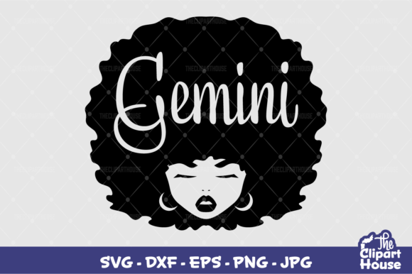 Gemini Afro Woman: A Creative Asset for Designers