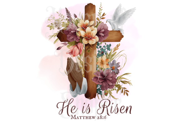 He is Risen Dark Hands