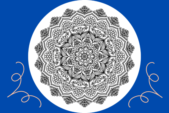 Mandala Coloring Page 54: A Versatile Design for Creative Projects