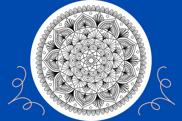 Mandala Coloring Page 71: A Versatile Digital Resource for Creative Expression and Design