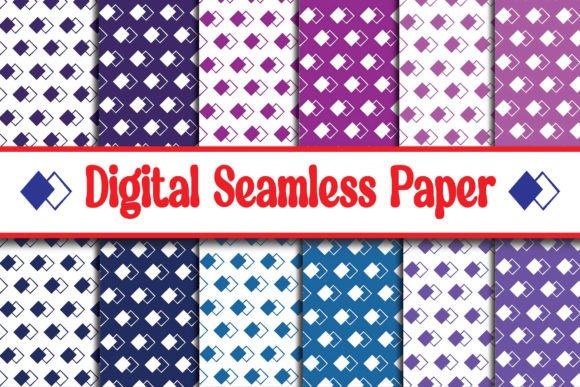 Unlocking Creativity with the Purpal Square Shape Digital Papers Pack
