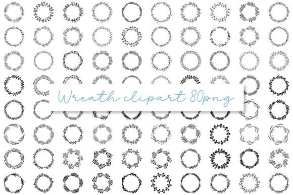 Wreaths Clipart Bundle for Creative Projects